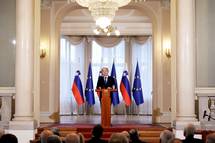 1. 12. 2022, Ljubljana – Mednarodna konferenca »Strpnost in demokracija za mir v Evropi«, ki so jo skupaj priredili predsednik republike, Slovenska akademija znanosti in umetnosti ter Evropska akademija znanosti in umetnosti iz Salzburga (Daniel Novakovič/STA)